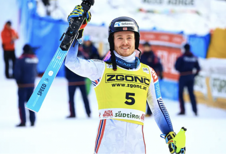 Атле Ли МакГрат одержал победу в слаломе Кубка мира в Альта-Бадии